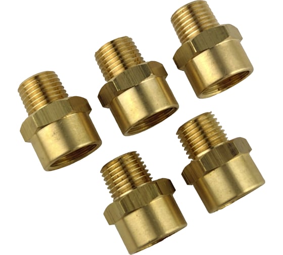 Переходник пневмо 1/4" НР x 3/8" ВР, 5 шт HG 1644774 1
