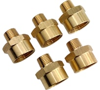 Переходник пневмо 1/4" НР x 1/2" ВР, 5 шт HG 1644972