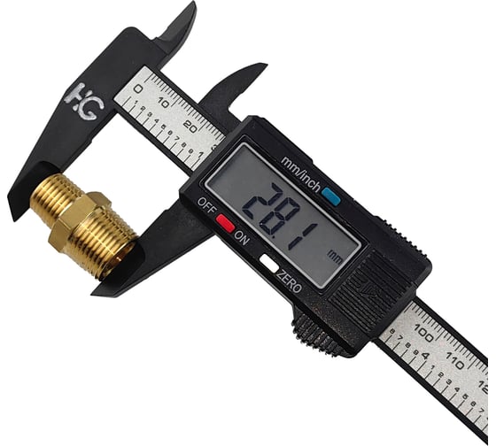 Ниппель переходной пневмо 3/8" НР х 1/4" НР, 5 шт HG 1645108