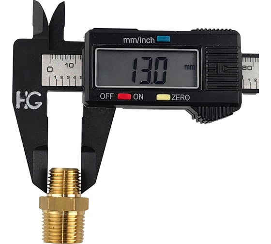 Ниппель переходной пневмо 3/8" НР х 1/4" НР, 5 шт HG 1645108