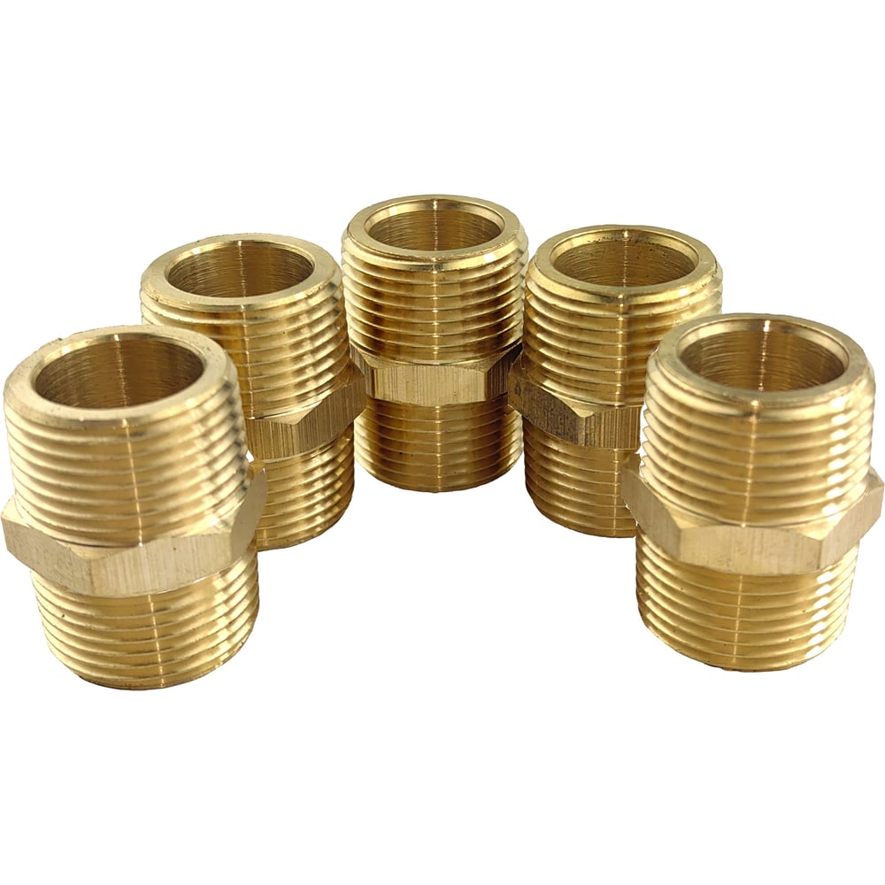 Ниппель пневмо 3/4" НР, 5 шт HG 1644804 - выгодная цена, отзывы ...