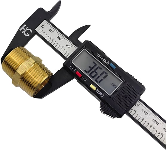 Ниппель пневмо 3/4" НР, 5 шт HG 1644804
