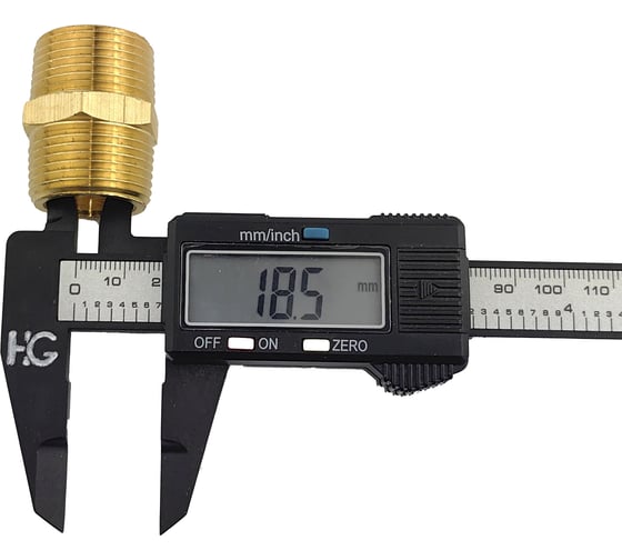 Ниппель пневмо 3/4" НР, 5 шт HG 1644804