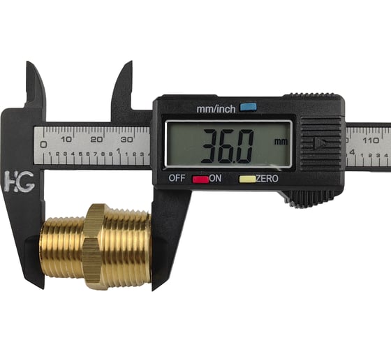 Ниппель переходной пневмо 3/4" НР X 1/2" НР, 5 шт HG 1644781