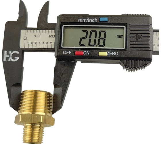 Ниппель переходной пневмо 1/2" НР х 1/4" НР, 5 шт HG 1645009