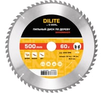 Диск пильный по дереву Diamond Industrial 500х50/30/25.4 мм Z=60 ATB Wood DILITE DIDDDL500Z60