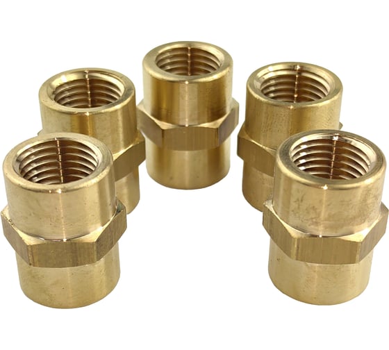 Муфта пневмо 1/4" ВР, 5 шт HG 1644842 1