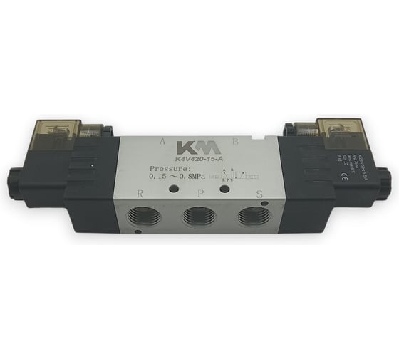 Пневмораспределитель Контактная Механика 5/2, G1/2, AC220V K4V420-15-A