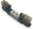 Пневмораспределитель Контактная Механика 5/2, G1/8, DC24V K4V220-06-B 5