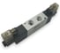 Пневмораспределитель Контактная Механика 5/3, G1/2, AC220V K4V430C-15-A 7