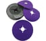 Фибровый круг Long Abrasive CR 966 125x22.23мм, P40 (фиолетовый) (10 штук) D316495-10 2