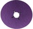 Фибровый круг Long Abrasive CR 966 125x22.23мм, P120 (фиолетовый) (10 штук) D324239-10 3