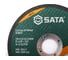Диск отрезной по металлу Sata 125х3.0х22.23мм, 41A30RBF, плоский, электрокорунд, среднее зерно 55049 8
