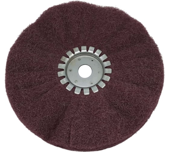 Круг нетканый для сатинирования 200х20х40мм 4 слоя Brown A Medium Toyev NPB 101738