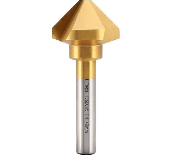 Зенковка H-Tools 90гр. 40.0мм HSSE-Co5 TiN 3z L-92мм 795400EHT