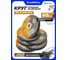 Круг отрезной по металлу JSB 125x1.2x22.2мм (к-т 60 шт) JSB-CW505[к-т 60 шт](66382) 2