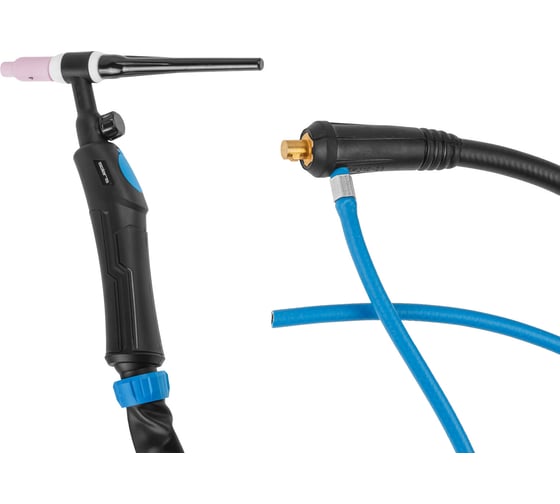 Горелка сварочная SOLARIS TIG WGT-17V (4м, 150А, разъем 10-25, вентиль) ЦИ-4704967872