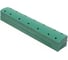 Полоса aбразивнaя TILFLEX GREEN FILM 14 отверстий P080, на липучке, 70х400 мм (10 шт) TL44-080/10 2
