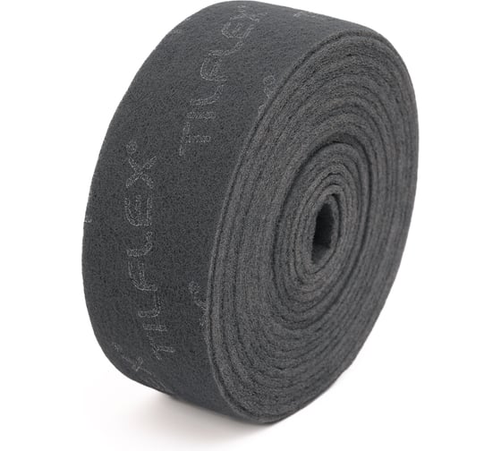 Шлифовальный войлок TILFLEX (аналог Scotch Brite), Серый, 115 мм_10 м (в рулоне) TL108G