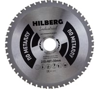 Диск пильный Industrial Металл (210х30 мм; 48Т) Hilberg HF210