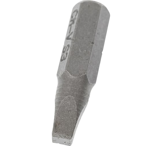 Биты квадратные (108 шт; S3; 3.5x3.5x25 мм; CrV; хвостовик С1/4") CNIC 55133