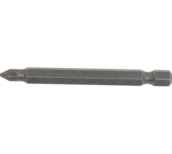 Бита крестовая (10 шт; РZ1x70 мм; CrV; хвостовик Е1/4") CNIC 56791