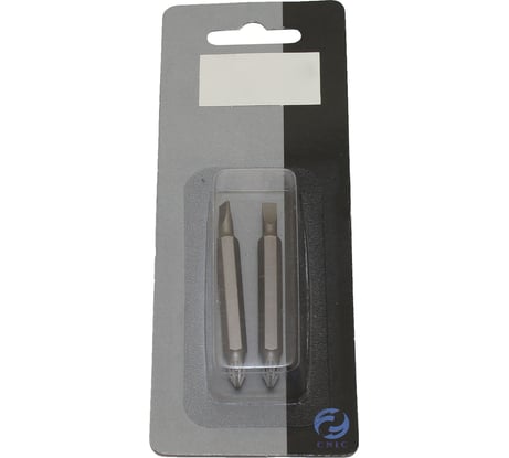 Биты комбинированные (2 шт; РZ2-SL5.5x1.0x60 мм; CrV; хвостовик C1/4") CNIC 56911