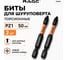 Биты торсионные RAGE S2 3rd generation PZ1 x 50 мм 2 шт 554460 2