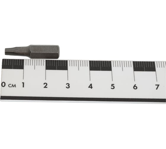 Биты квадратные (108 шт; S1; 2.5x2.5x25 мм; CrV; хвостовик С1/4") CNIC 55131