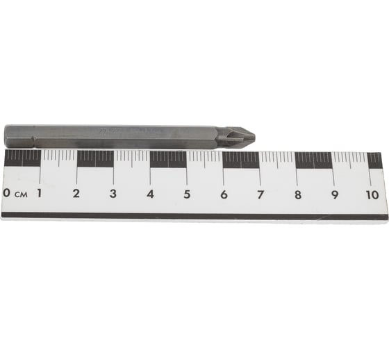 Бита крестовая (10 шт; РZ2x70 мм; S2; хвостовик С1/4") CNIC 56769