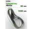 Лента шлифовальная Diamond Industrial 50 х 1250 мм Р40 (упаковка 5 штук) стык S1 карбид кремния CL60 DIDLEN50125040CL 11