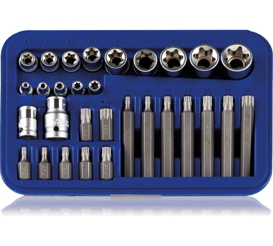 Набор бит и головок Torx Blue 30 предметов Alca 448000