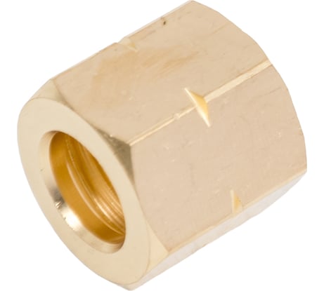 Гайка накидная (М12х1.25LH; латунь) ПТК 00000029096