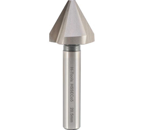 Зенковка H-Tools 60гр. 20.5мм HSSE-Co5 3z DIN334C L-63мм 896205EHT