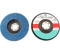 Круг лепестковый торцевой циркониевый 180120GE QFF Z (180x22.2 мм; 38А; КЛТ1; Р120; №10) CNIC 59940