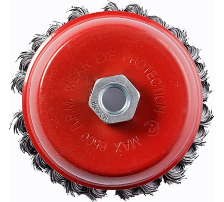 Кордщетка для МШУ 830601 (125 мм; М14; чашеобразная витая) REDVERG 6665365