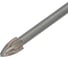 Сверло FASTER TOOLS для стекла и плитки, 4-лезвийное, 5.0 мм, длина 75 мм FT228-07 3