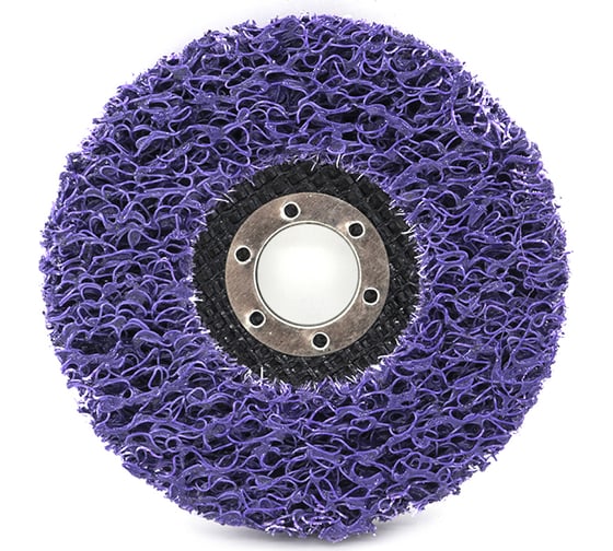 Круг зачистной полимерный коралловый Purple (115x22.2x15 мм; зернистость очень грубая extra coarse) РемоКолор 37-1-404