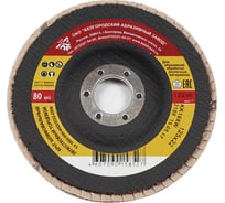 Круг лепестковый БАЗ торцевой конический (125x22 мм; Р36 (№50)) РемоКолор 45-5-513