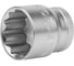 Головка NORGAU 12-гр. 3/8 18 мм торцевая, ND30-18 063602018 3