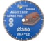 Диск алмазный отрезной TRIO-DIAMOND 350x25.4x12 Бетон Pro AGGRESSOR 330350 1