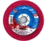 Круг лепестковый торцевой закругленный BlueShark (125х22.2 P40) КЛТ № 695, керамический корунд, 65 леп. по нержавейке и тв. сплавам,27695 3