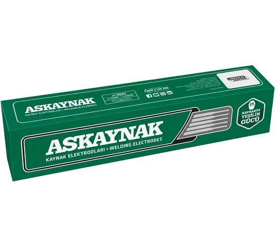 Электроды SAMGRUPP Рутил 3,25х350 (упаковка 3,2 кг) Askaynak TR SAMT-0962325320TR