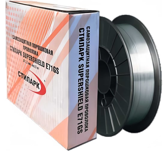 Самозащитная порошкова проволока Стиларк Supershield 71GS, 1,2мм, (катушка D200, 5 кг) Стиларк Supershield 71GS 1,2
