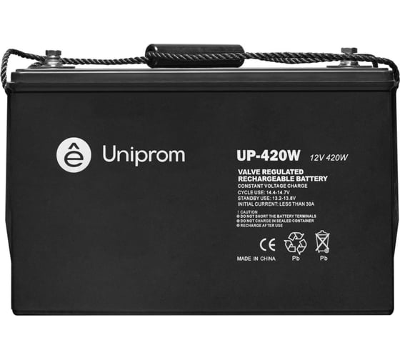 Батарея свинцово-кислотная Systeme Electric Uniprom, 100 Ач, 12 лет UP-420W