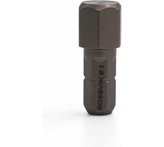 Бита ROSSVIK HEX H9.0, 25 мм, 1/4, сплав S2 (20шт в коробке) 6325H90