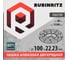 Чашка алмазная RUBINRITZ двухрядная ECO (100x22.23) DS02100 1