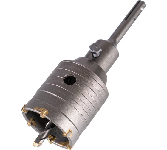 Коронка буровая СИЛАЧ 55мм, SDS plus, в сборе 028382