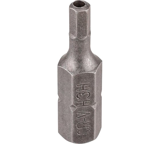 Бита Rockforce 6-гранная 3ммх25ммL, 1/4'' с отверстием RF-124S2503(65194)