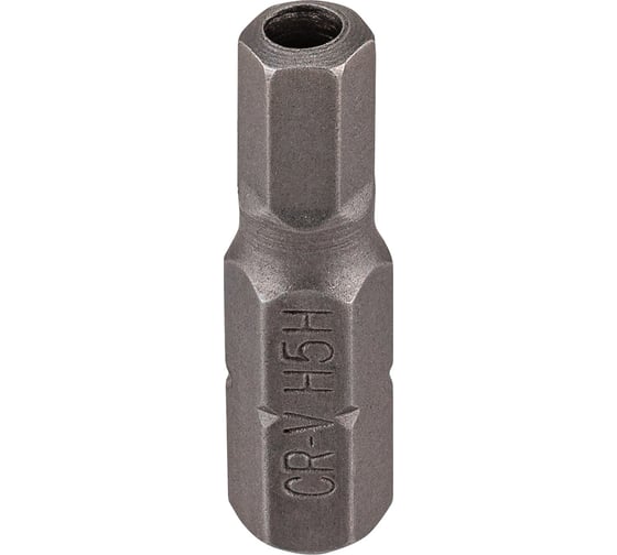 Бита Rockforce 6-гранная 5ммх25ммL, 1/4'' с отверстием RF-124S2505(65196)